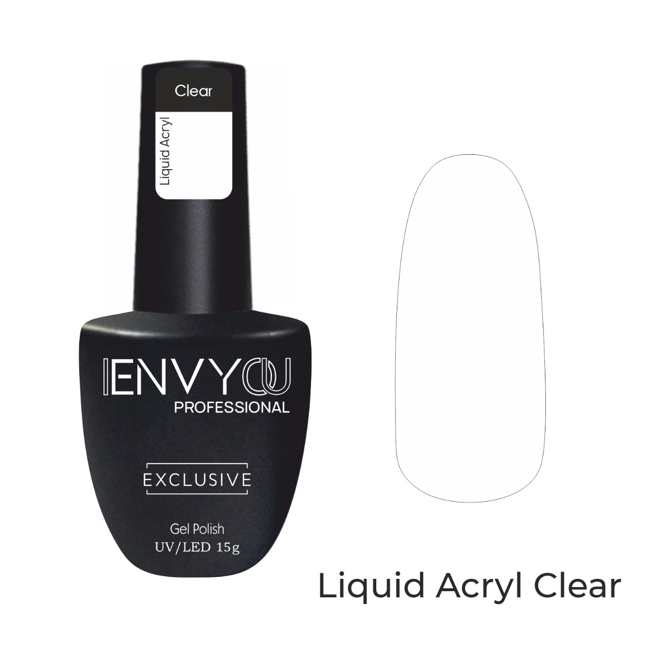I ENVY YOU Liquid Acryl Gel, 15g (Clear)