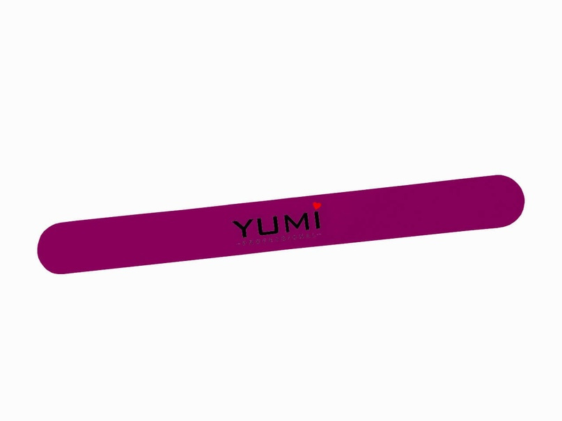 YMMY Professional  Основа-пилка пластиковая, Прямая (Фиолетовая)