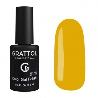 Grattol Гель-лак "Classic", 9 мл (№GTC180 Yellow Autumn)