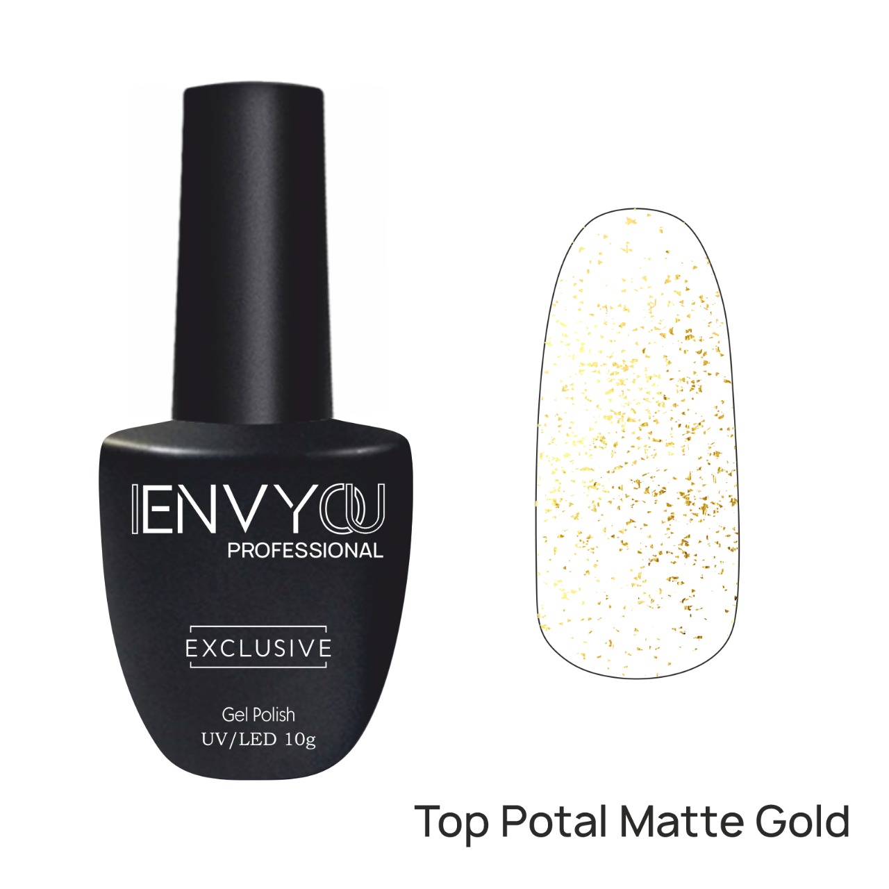 I ENVY YOU Potal Matte Top, 10g (Gold)